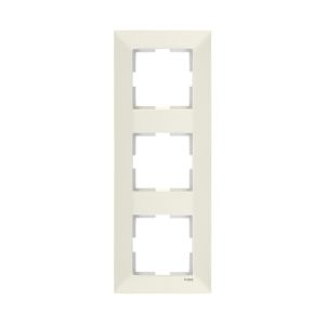 Viko Meridian Krem Üçlü Dikey Çerçeve 90979033