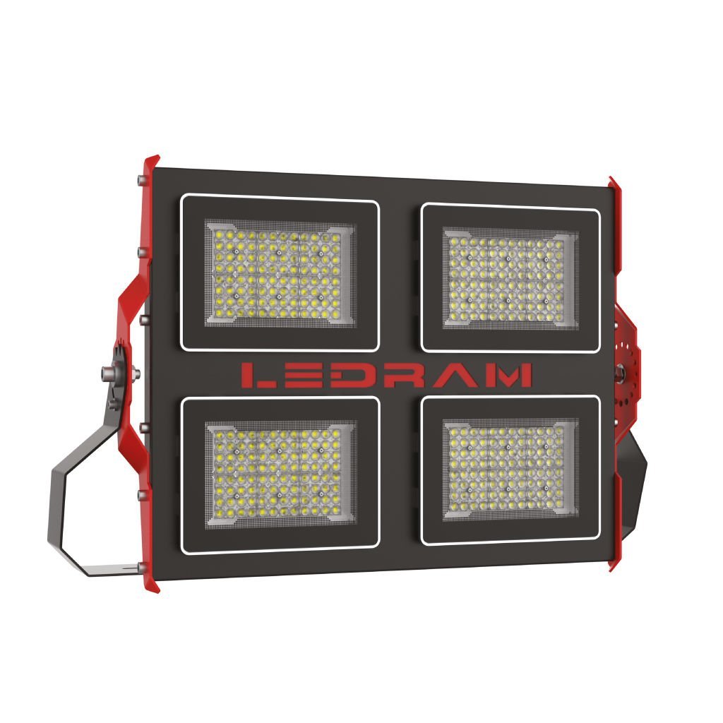 Ledram Delta-4000 Lns-90° 400W 6500K Led Çelik Gövde Projektör IP66 19400065400LNS90°