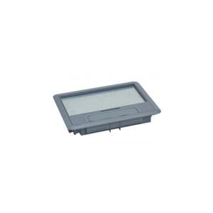 Legrand 8-12 Modül Standart Tip Döşeme Altı Buat Kapağı Plastik Gri 088000