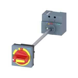 Siemens 3VA9157-0FK25 Uzatma Kollu Tahrik Mekanizma Acil Stop Sarı/Krmz