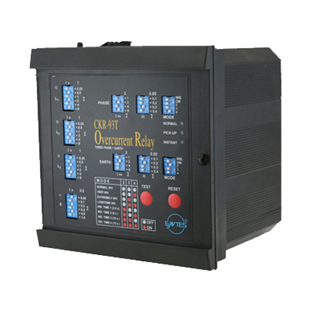 Entes Ckr-92T Aşırı Akım Sekonder Koruma Rölesi 2 Faz+1 Toprak 24Vdc M0102