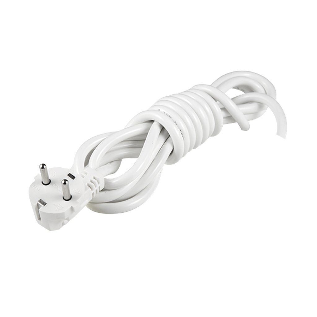Alkan Fişli (TTR) Beyaz Kablo 3Mt 3x1,5mm²