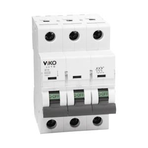 Viko Otomatik Sigorta 4.5 Ka C Tipi 3X40A 4VTB-3C40