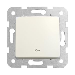 Viko Rollina/ Linnera Krem Kapı Otomatiği Anahtarı (Mek+Düğ/Kap.) Çerçeve Hariç 90441005