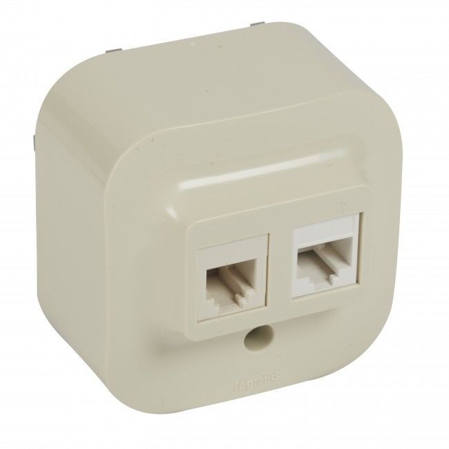 Legrand Forix Bej Rj11 Ve Rj45 Cat5E Çıkışlı Data Prizi 782451