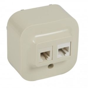 Legrand Forix Bej Rj11 Ve Rj45 Cat5E Çıkışlı Data Prizi 782451