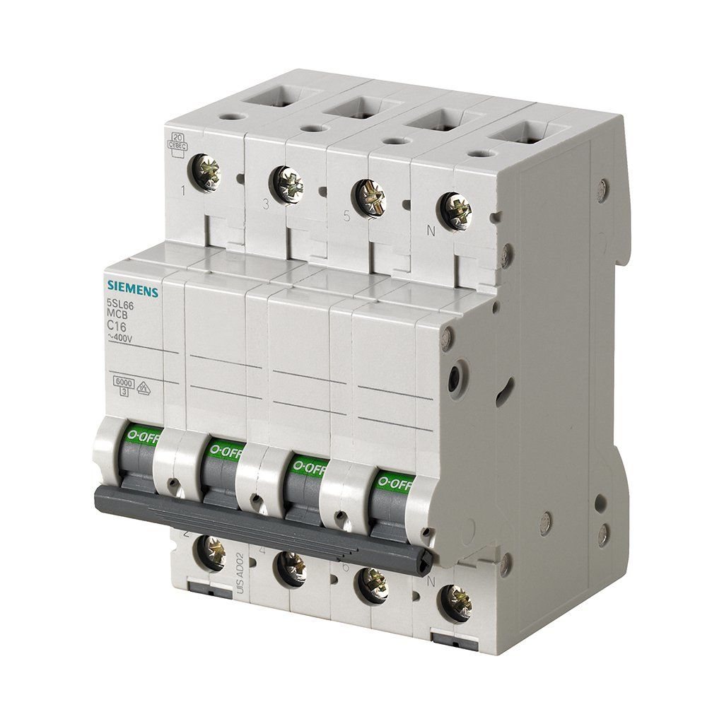 Siemens 5SL6632-7 3Faz+Nötr C Tipi 6Ka/32Amp Anahtarlı Otomatik Sigorta