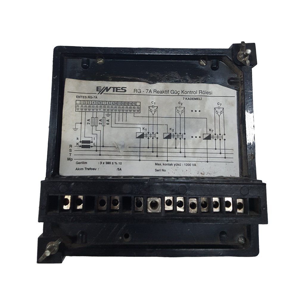 Entes RG-7A 7 Kademeli ReaktifRöle RG-7A