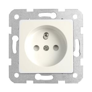 Viko Rollina/ Linnera Krem Çocuk Korumalı Ups Topraklı Priz (Mek+Düğ/Kap.) Çerçeve Hariç 90441045