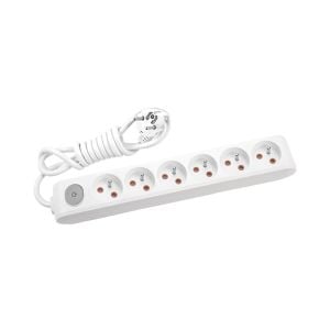 Viko Multi-Let Altılı Grup Priz Anahtarlı Kablolu Ups Çocuk Korumalı 2 Mt 90119602