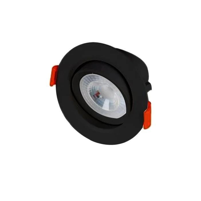Cata 7W Akik Led Spot Armatür 6400K Siyah Kasa Ct-5200B