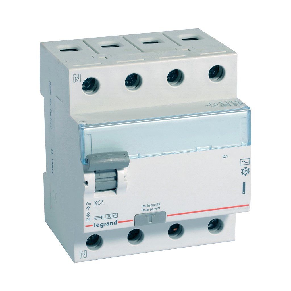 Legrand Xc3 Ac Tipi 30Ma 4 Kutup 25A Kaçak Akım Koruma Anahtarı 403190