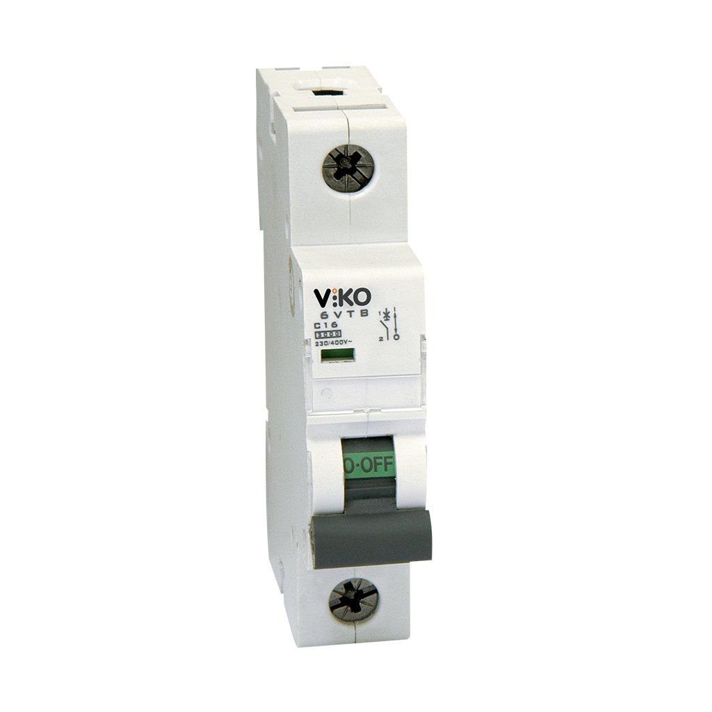 Viko Otomatik Sigorta 6VTB-1B16 B Tipi 1X16Amper 6Ka