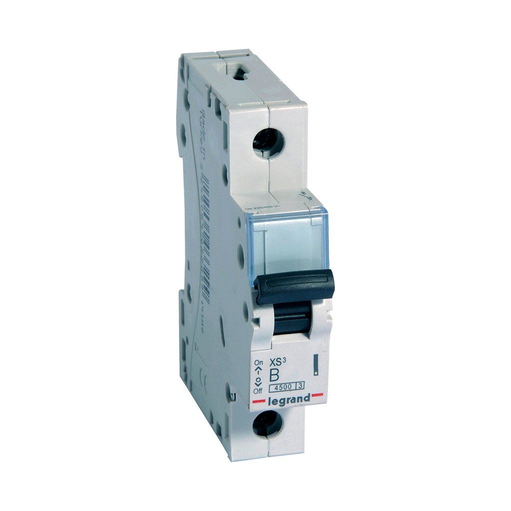 Legrand Otomatik Sigorta XS3 B Tipi 1x6Amper 4.5Ka 403202