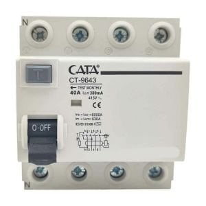 Cata Kaçak Akım Koruma Trifaze 4X40A 300Ma CT-9643