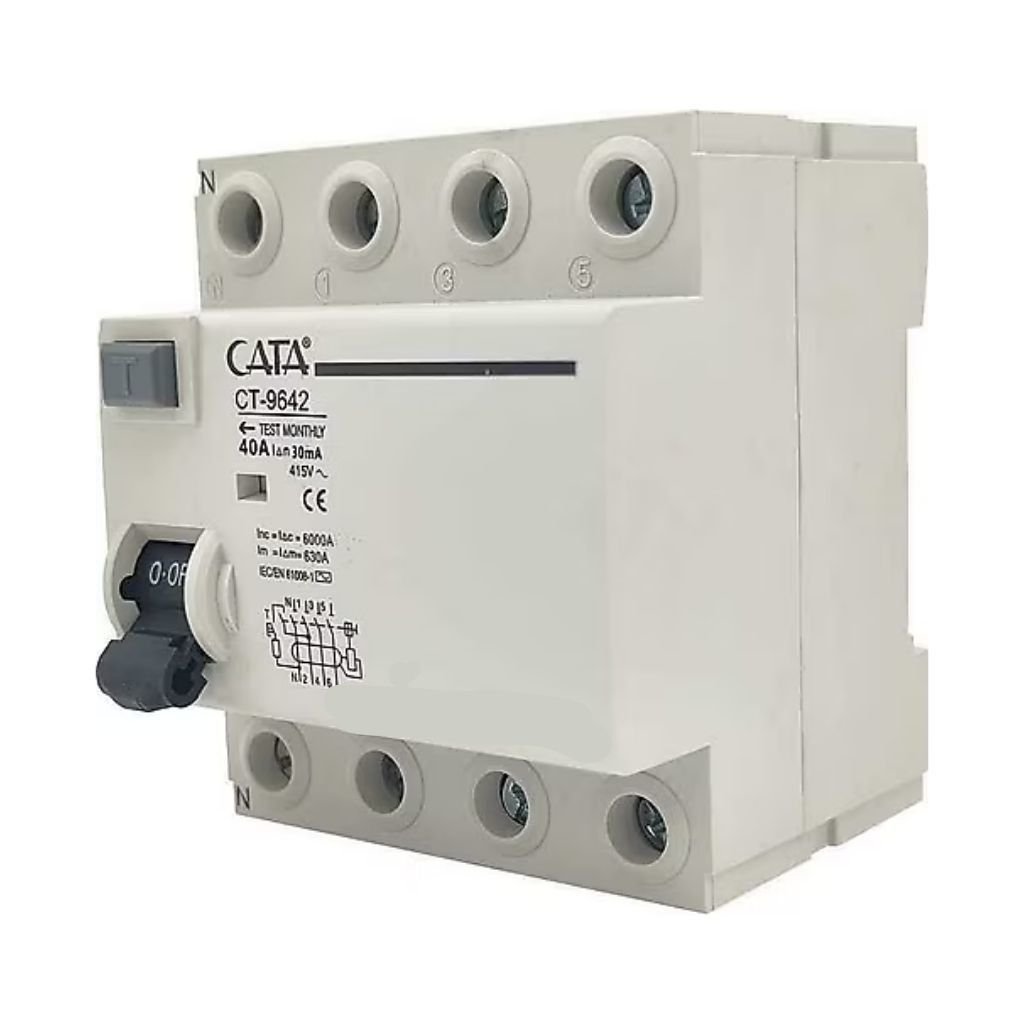 Cata Kaçak Akım Koruma Trifaze 4X40A 30Ma CT-9642