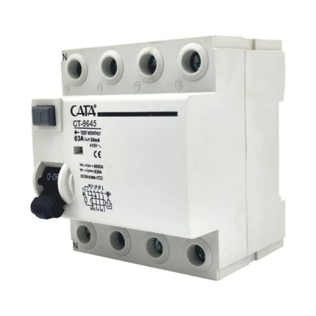 Cata Kaçak Akım Koruma Trifaze 4X63A 300Ma CT-9645