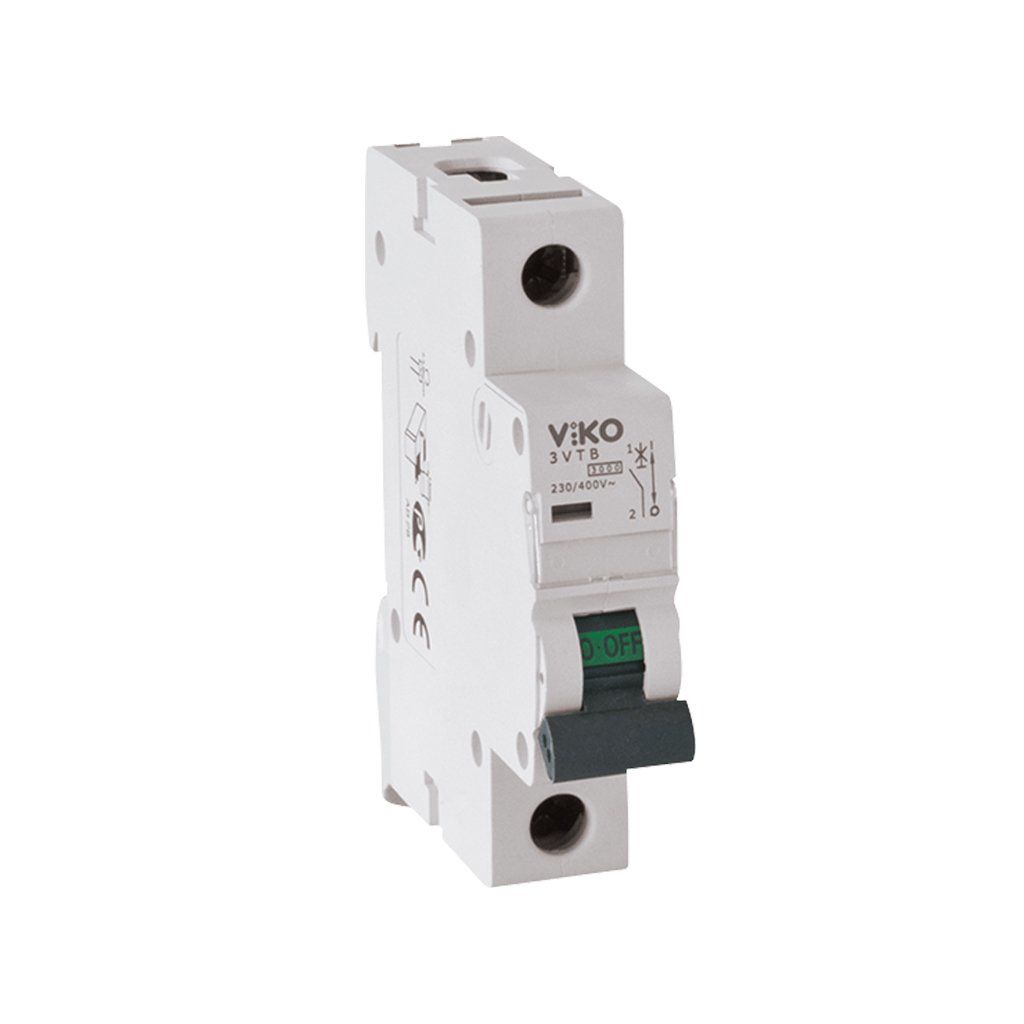 Viko Otomatik Sigorta 3VTB-1B50 B Tipi 1X50Amper 3Ka