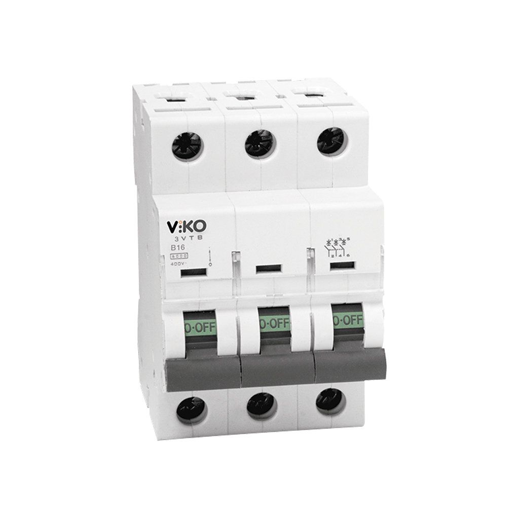 Viko Otomatik Sigorta 10VTB-3C40 C Tipi 3X40Amper 10Ka