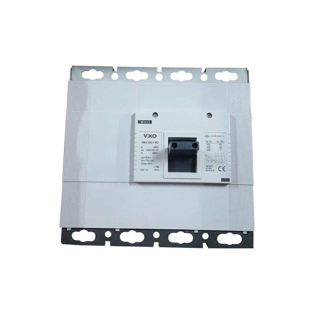 Viko Vmf-Sn2 Sabit Tip Kompakt Şalter 800A 50Ka 4 Kutuplu VMF5-800-4-SN2