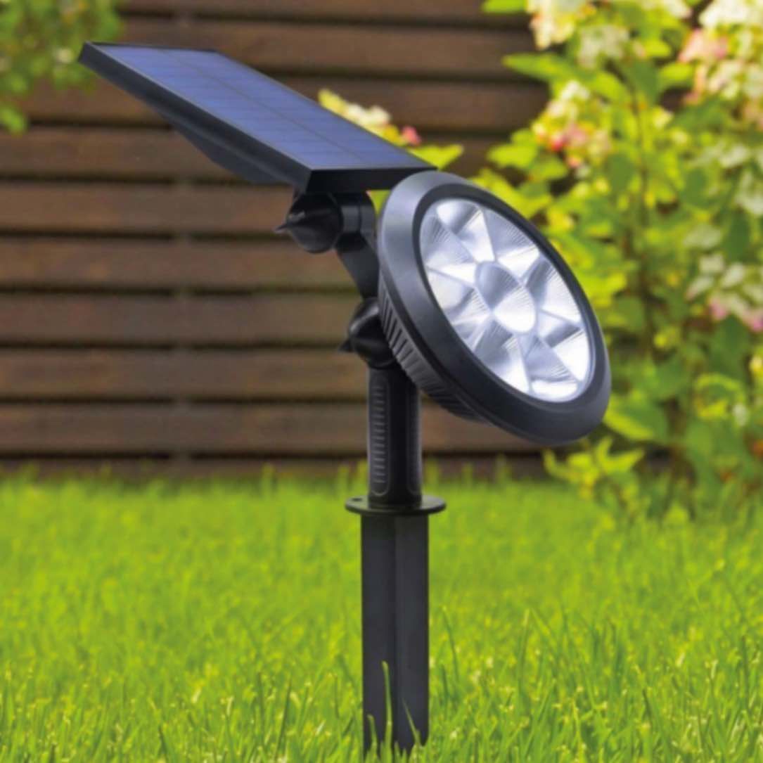 Cata 18W Solar Bahçe Armatürü Beyaz Ct-7320-B