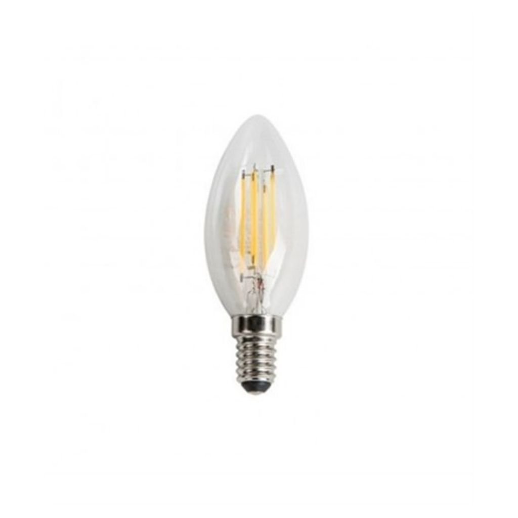 Cata 6W Düz Buji Ampul Amber CT-4065-AMBER