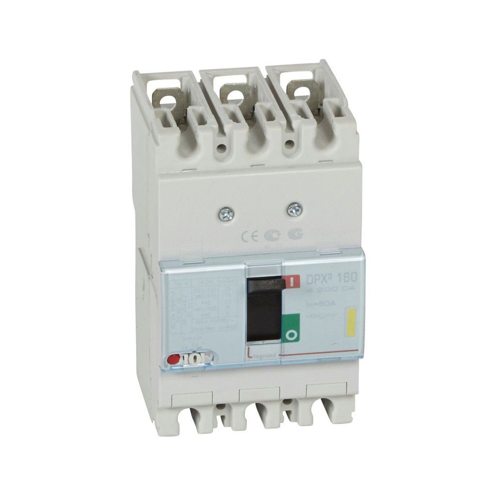 Legrand DPX3 Standart Tip 3x80Amper Kompakt Şlater 16Ka 420004