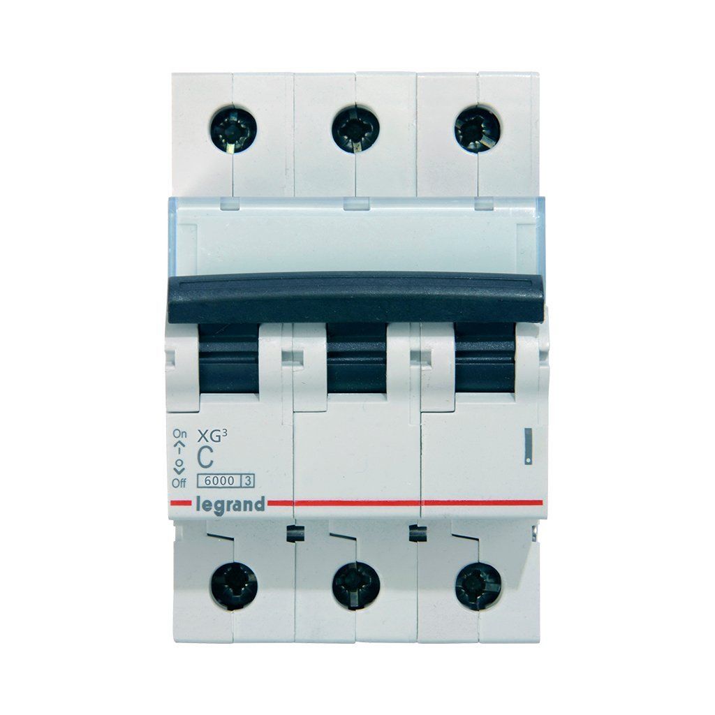 Legrand Otomatik Sigorta XG3 C Tipi 3x40Amper 6Ka 403695