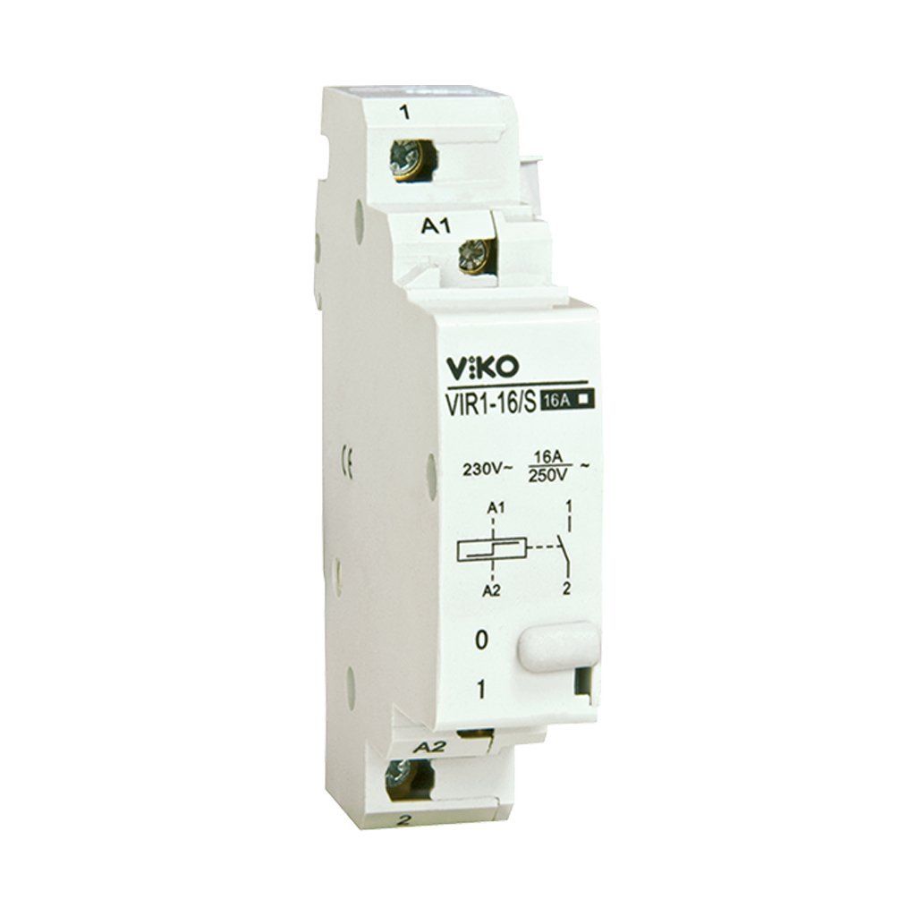 Viko Modüler Darbe Akım Anahtarı 16A 1 Kutup 1No 230V Ac VIR-16/10