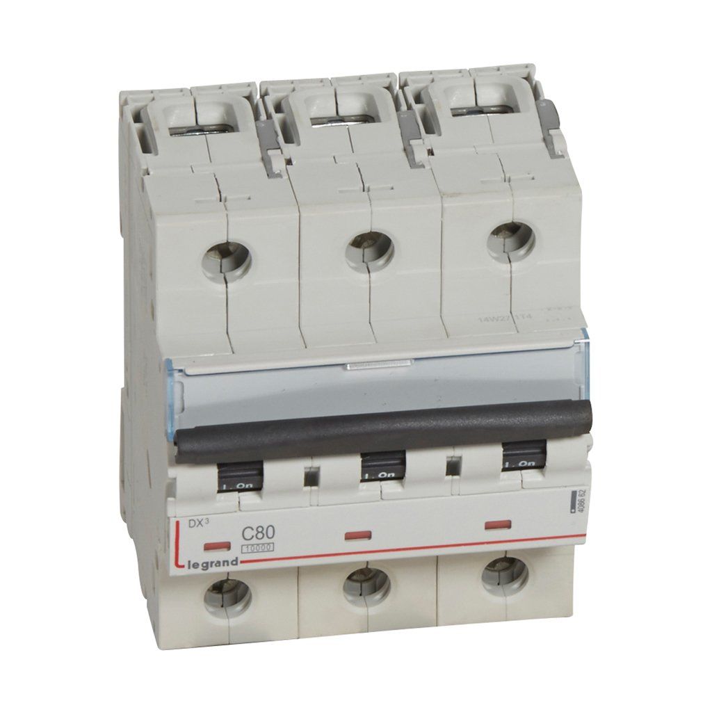 Legrand Otomatik Sigorta DX3 C Tipi 3x80Amper 10Ka 408662