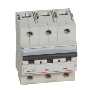 Legrand Otomatik Sigorta DX3 C Tipi 3x80Amper 10Ka 408662
