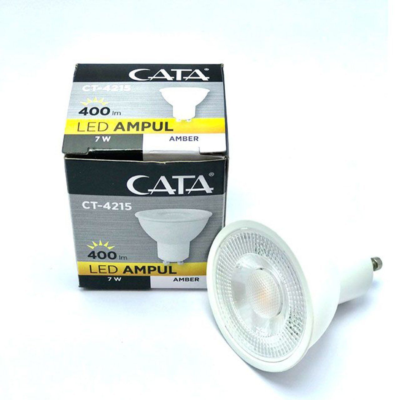 Cata 7W Led Ampul Gu10 Amber Ct-4215-A