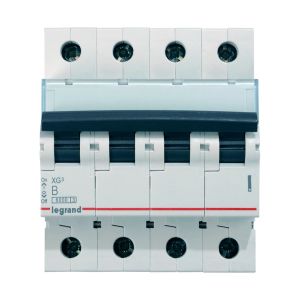 Legrand Otomatik Sigorta XG3 B Tipi 4x63Amper 6Ka 403517