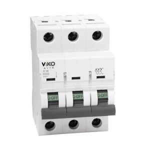 Viko Otomatik Sigorta 6VTB-3C25 C Tipi 3X25Amper 6Ka