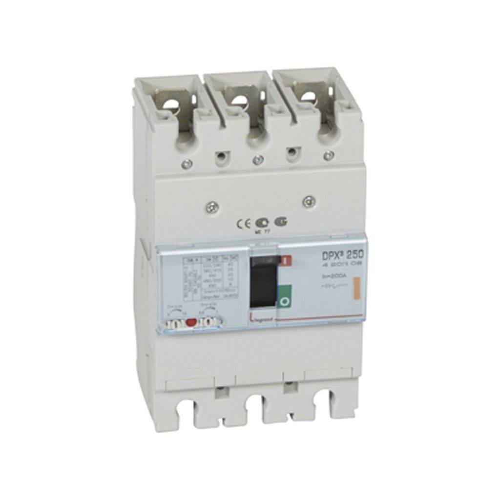 Legrand DPX3 Standart Tip 3x200Amper Kompakt Şalter 25Ka 420208
