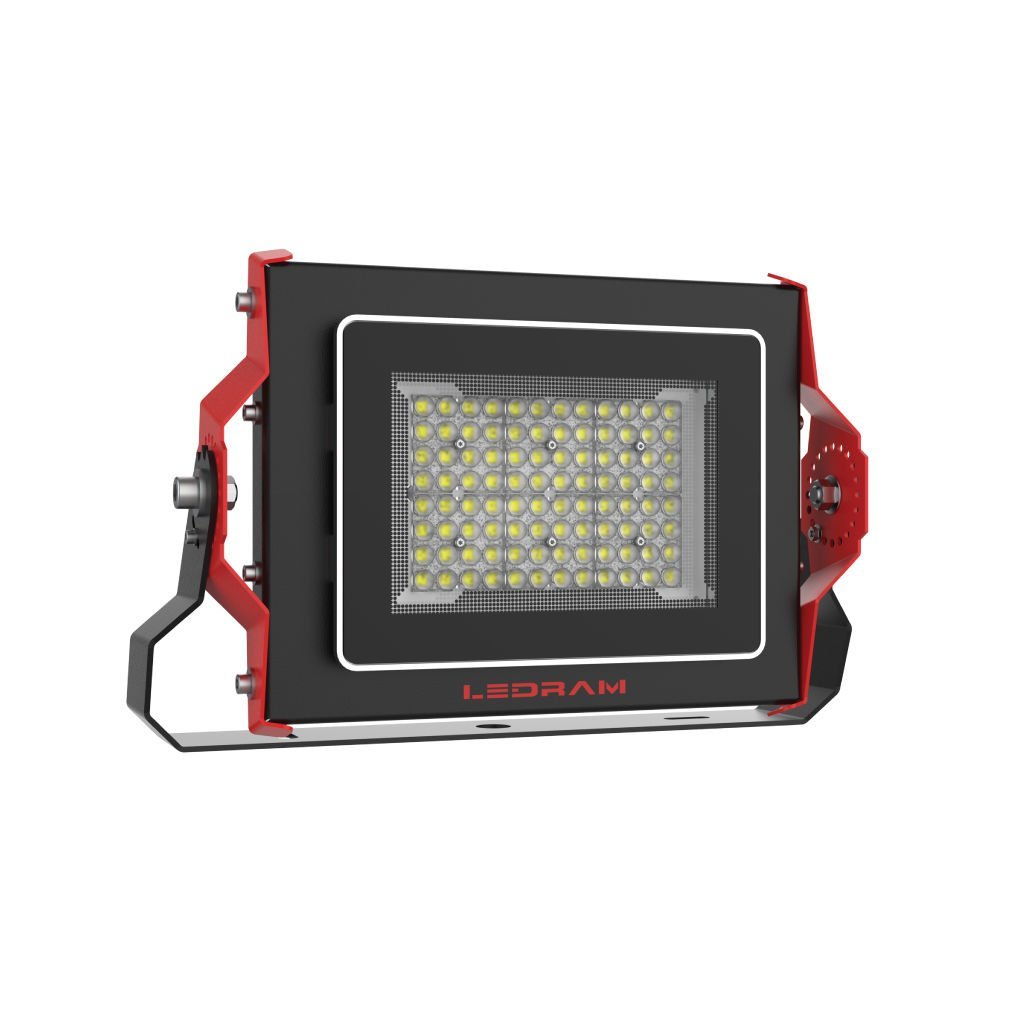 Ledram Delta-1000 Lns Drv-60° 100W 4000K  Led Çelik Gövde Projektör IP66 20LNSDRV40100TR60°