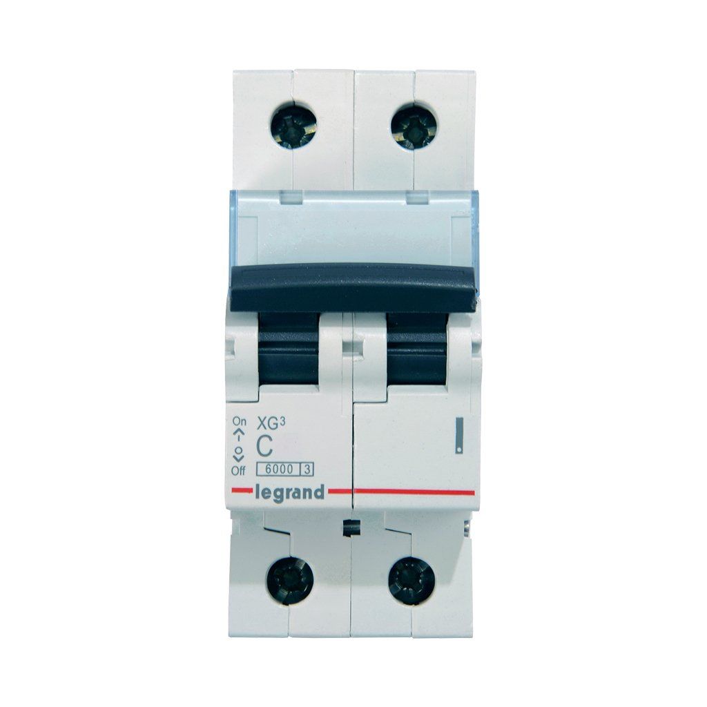 Legrand Otomatik Sigorta XG3 C Tipi 2x40Amper 6Ka 403682