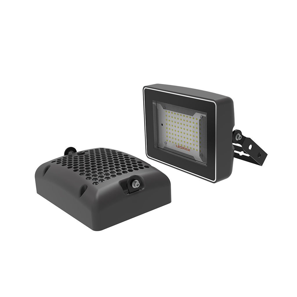 Ledram Gtp-2000 Color 100W Led Plastik Gövde Projektör Amber 21A2000100AMBER