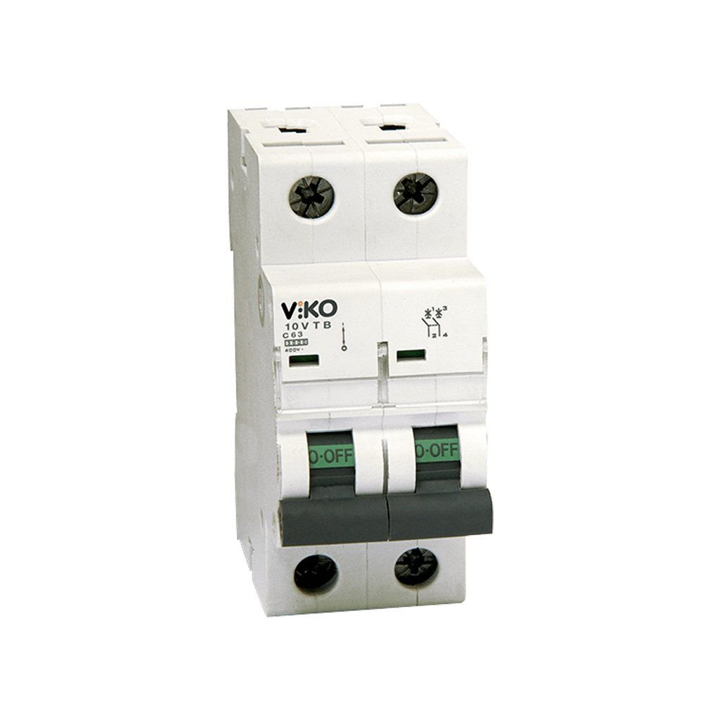 Viko Otomatik Sigorta 10VTB-2C50 C Tipi 2X50Amper 10Ka