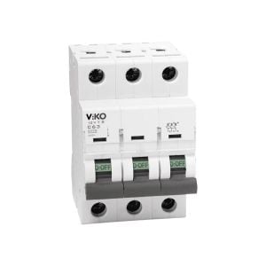 Viko Otomatik Sigorta 10VTB-3C63 C Tipi 3X63Amper 10Ka
