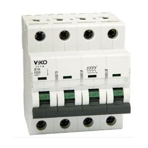 Viko Otomatik Sigorta 10VTB-4C40 C Tipi 4X40Amper 10Ka