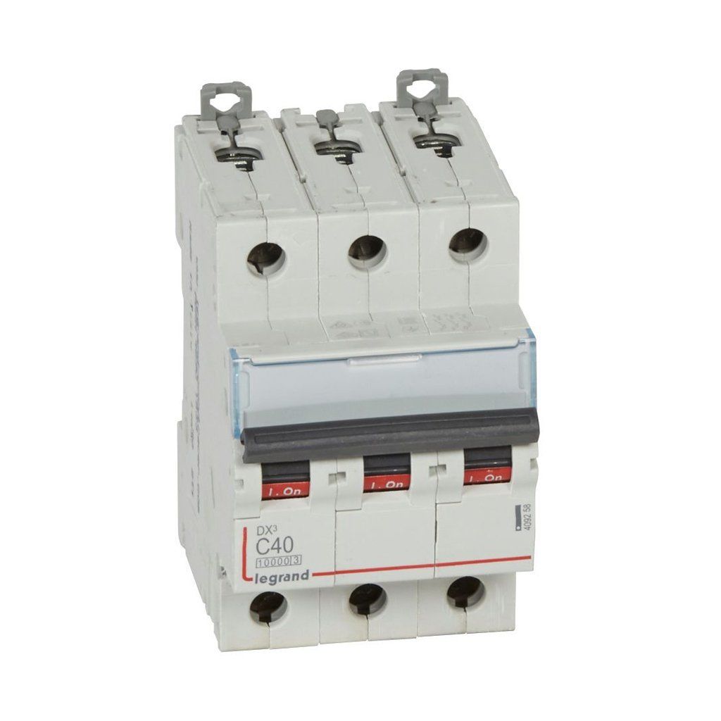 Legrand Otomatik Sigorta DX3 C Tipi 3x40Amper 10Ka 409258