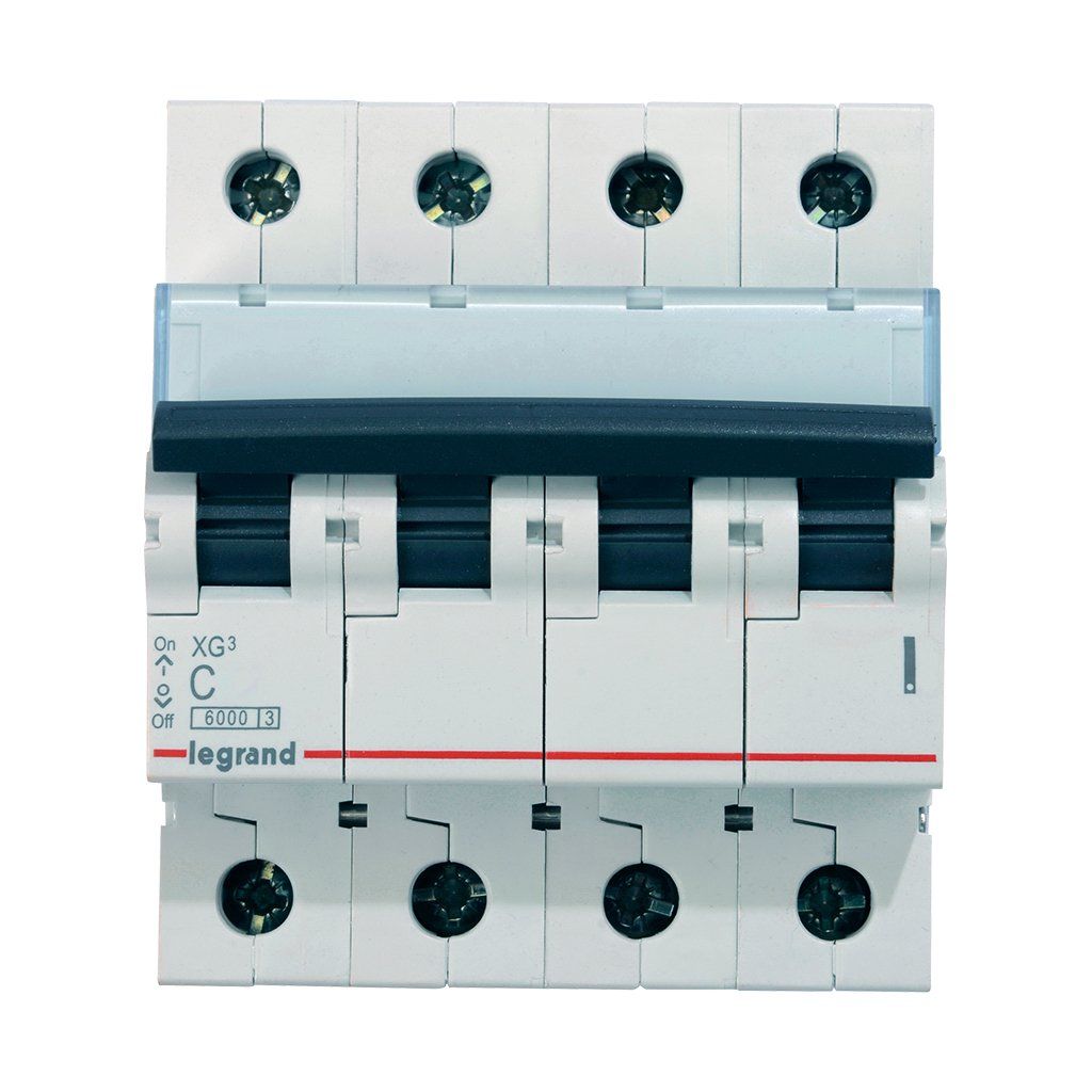 Legrand Otomatik Sigorta XG3 C Tipi 4x20Amper 6Ka 403705