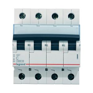 Legrand Otomatik Sigorta XG3 C Tipi 4x20Amper 6Ka 403705