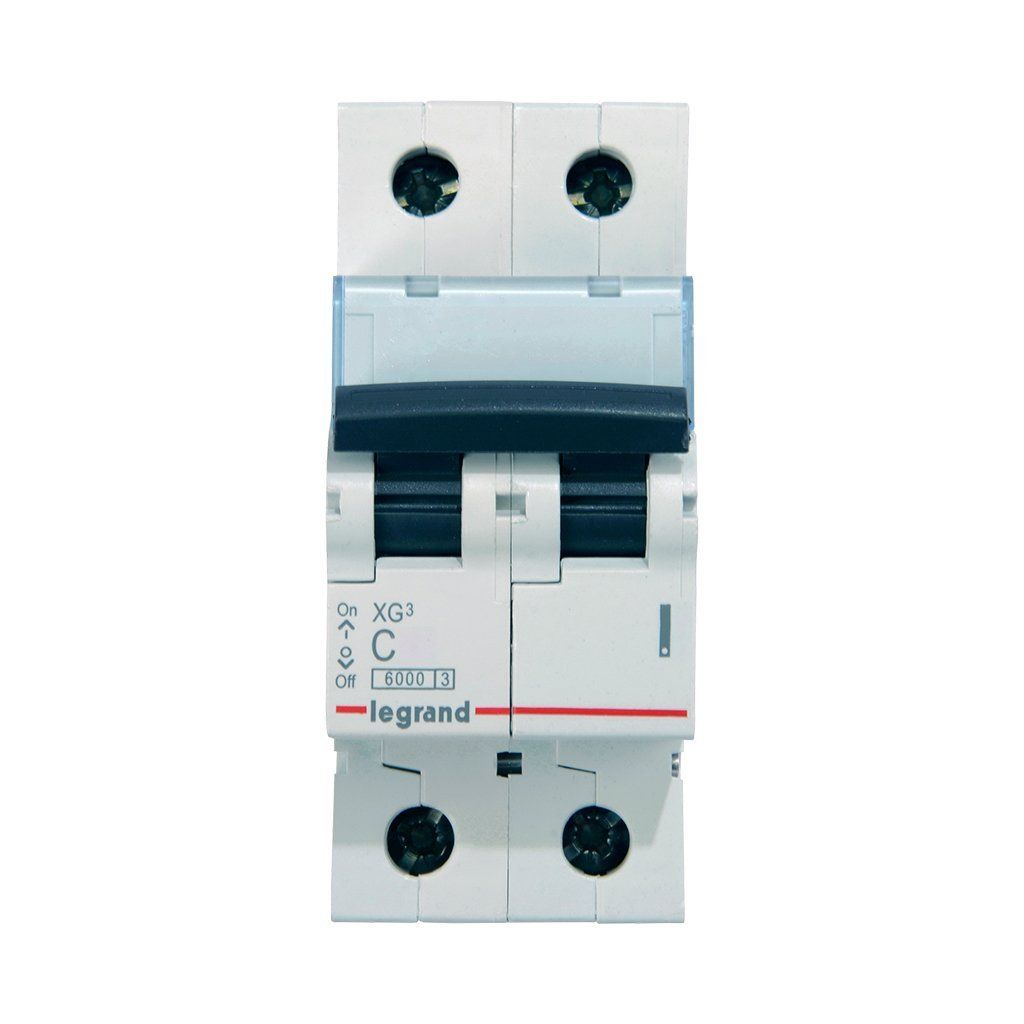 Legrand Otomatik Sigorta XG3 C Tipi 2x25Amper 6Ka 403680