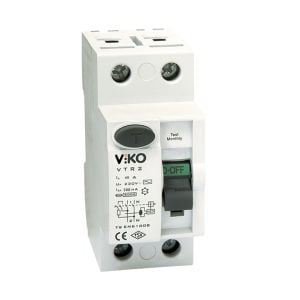 Viko Kaçak Akım Koruma Rölesi Ac Tip 300 Ma 2X32A VTR2-32300