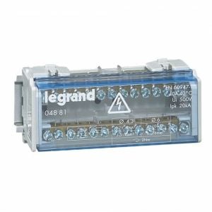 Legrand 2X 40A Monoblok Modüler Dağıtıcı 13 Bağlantı Kapasiteli 004881-400400