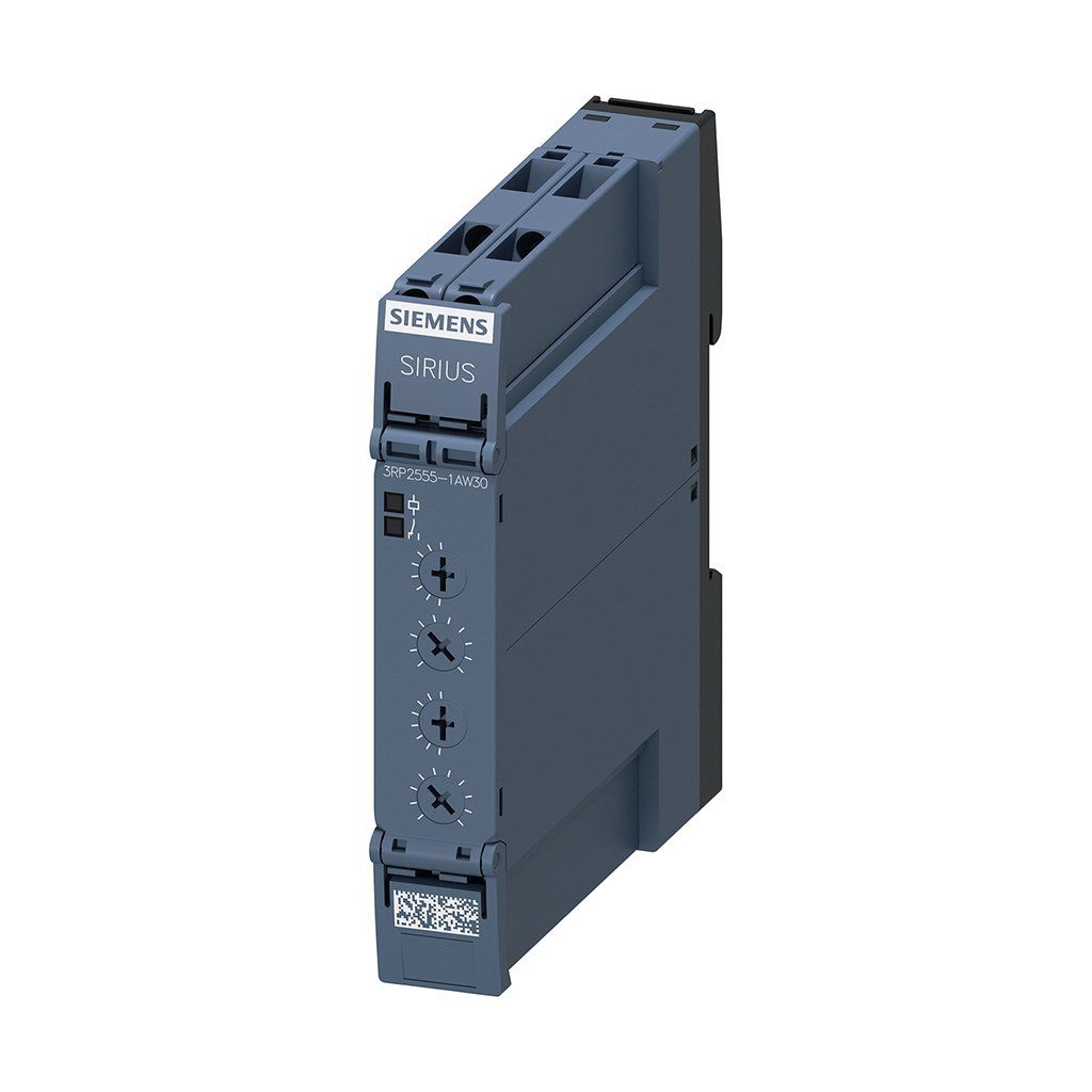 Siemens 3RP2555-1AW30 3Rp2 Aç-Kapa (Flaşör) Zaman Röleleri Ledli 17.5Mm 1Co Kontak 12..240Vac/Dc