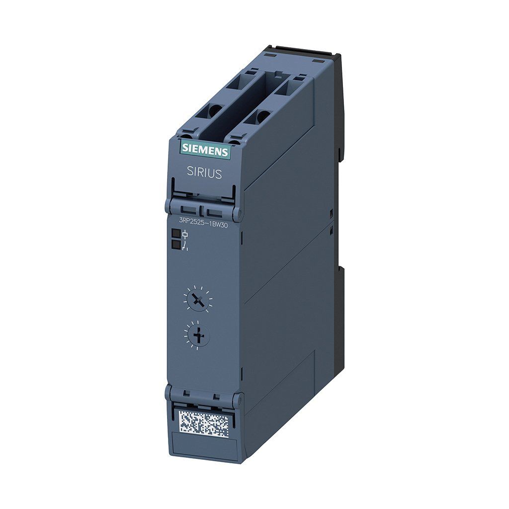 Siemens 3RP2525-1BW30 Sırıus 3Rp2 Çekmede Gecikmeli (On-Delay) Zaman Röleleri Ledli 17.5Mm 2Co Kontak 12..240Vac/Dc 0.05S..100H
