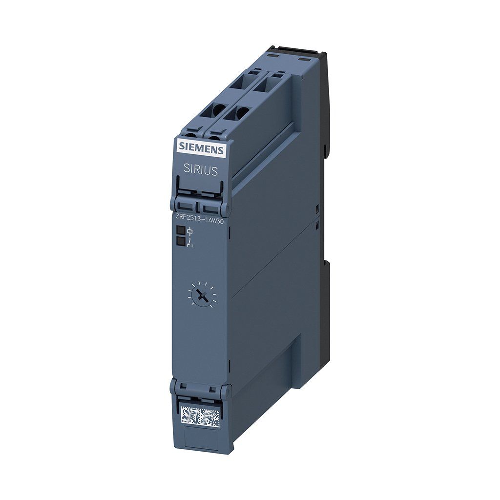 Siemens 3RP2513-1AW30 Sırıus 3Rp2 Çekmede Gecikmeli (On-Delay) Zaman Röleleri Ledli 17.5Mm 1Co Kontak 12..240Vac/Dc 5S..100S